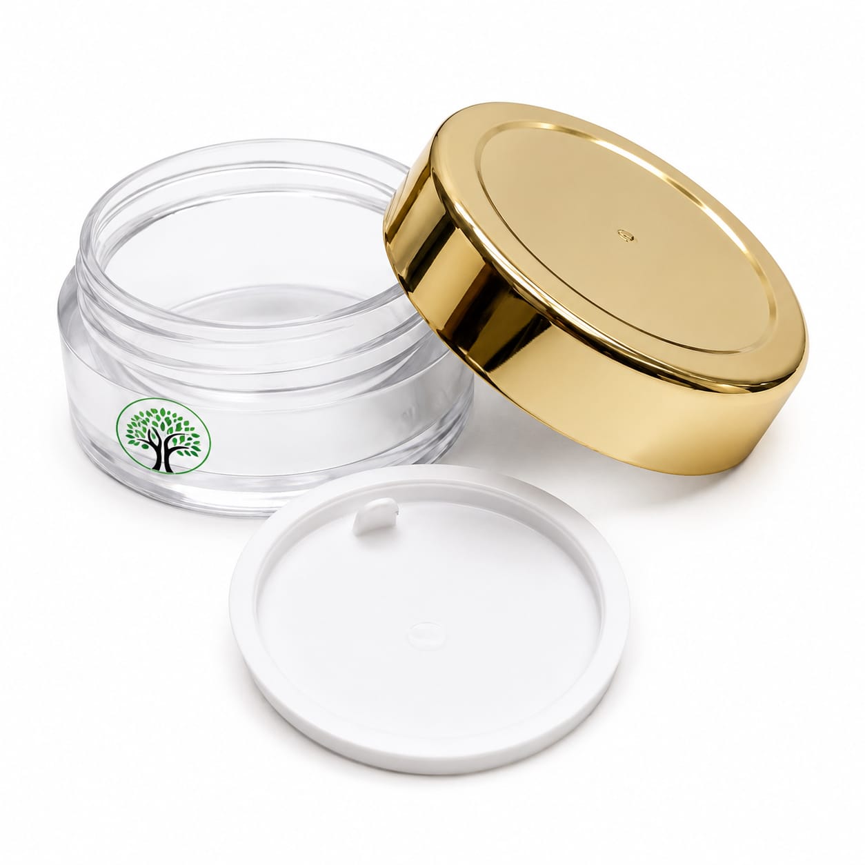8GRM SAN JAR T/P WITH INNER PLUG AND SAN GOLD METALIZING CAP